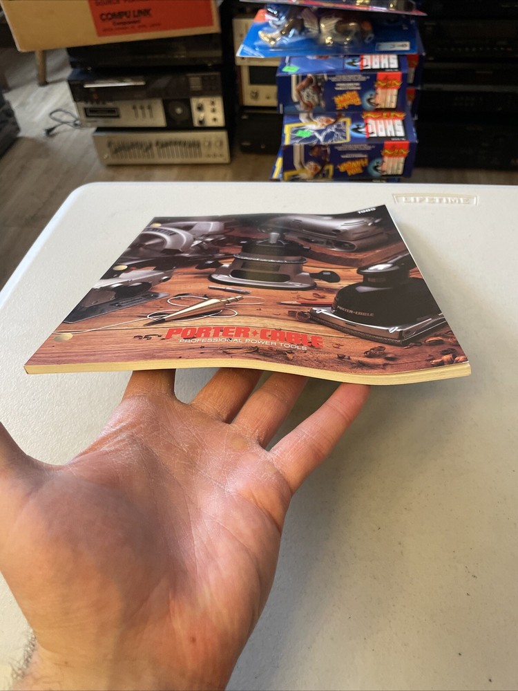 1 Porter Cable Professional Power Tools Catalog PC-143 FROM 1985