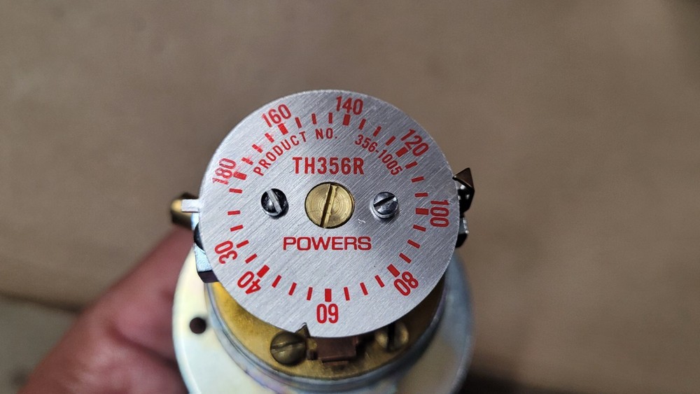 Powers 356-1005 Rigid Bulb Thermostat