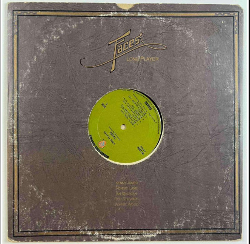 Faces Group Signed "Long Player" Album (4 Sigs) (Beckett/BAS Authentication)