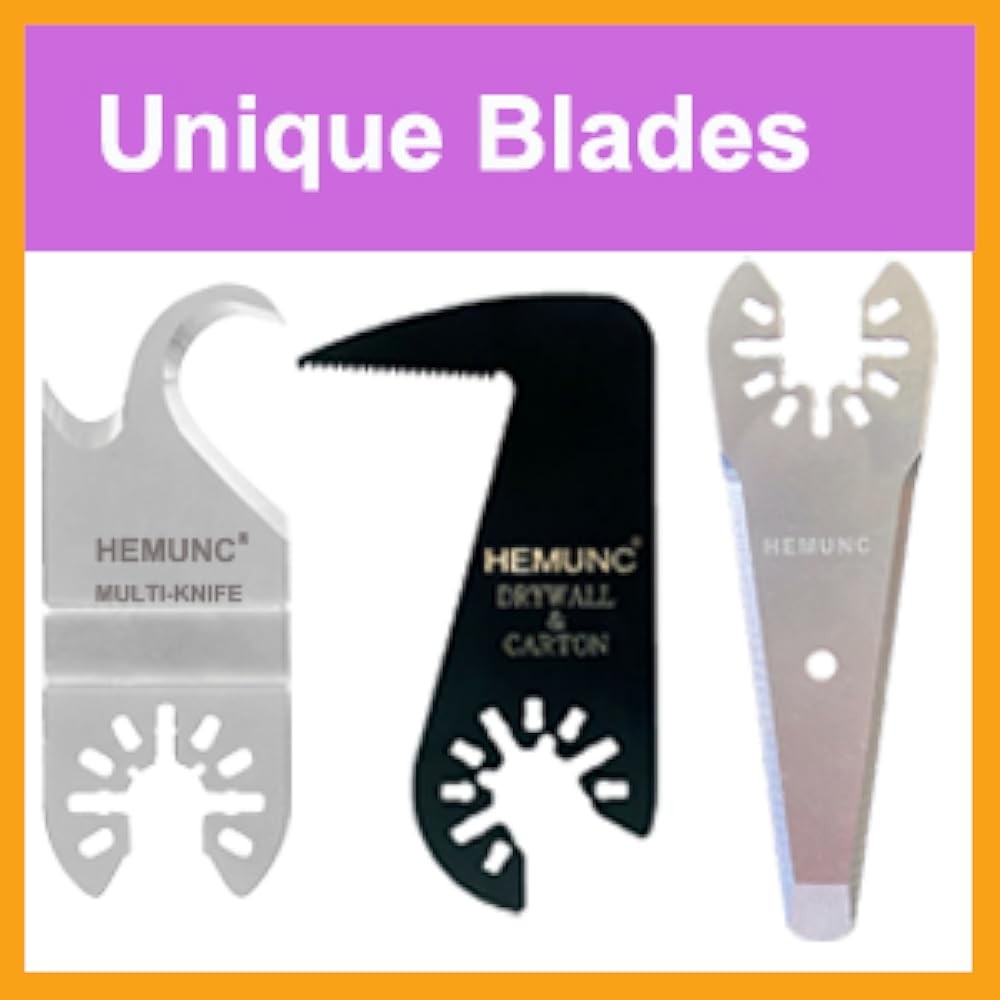 Oscillating Multitool Saw Blades, Oscillating Multi Tool Hook Knife Blade