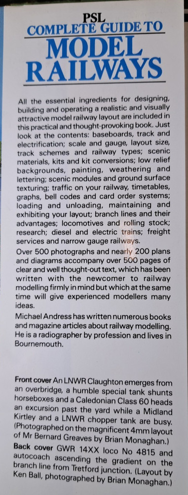 Model Railway Complete Guides - Hardback books x 2