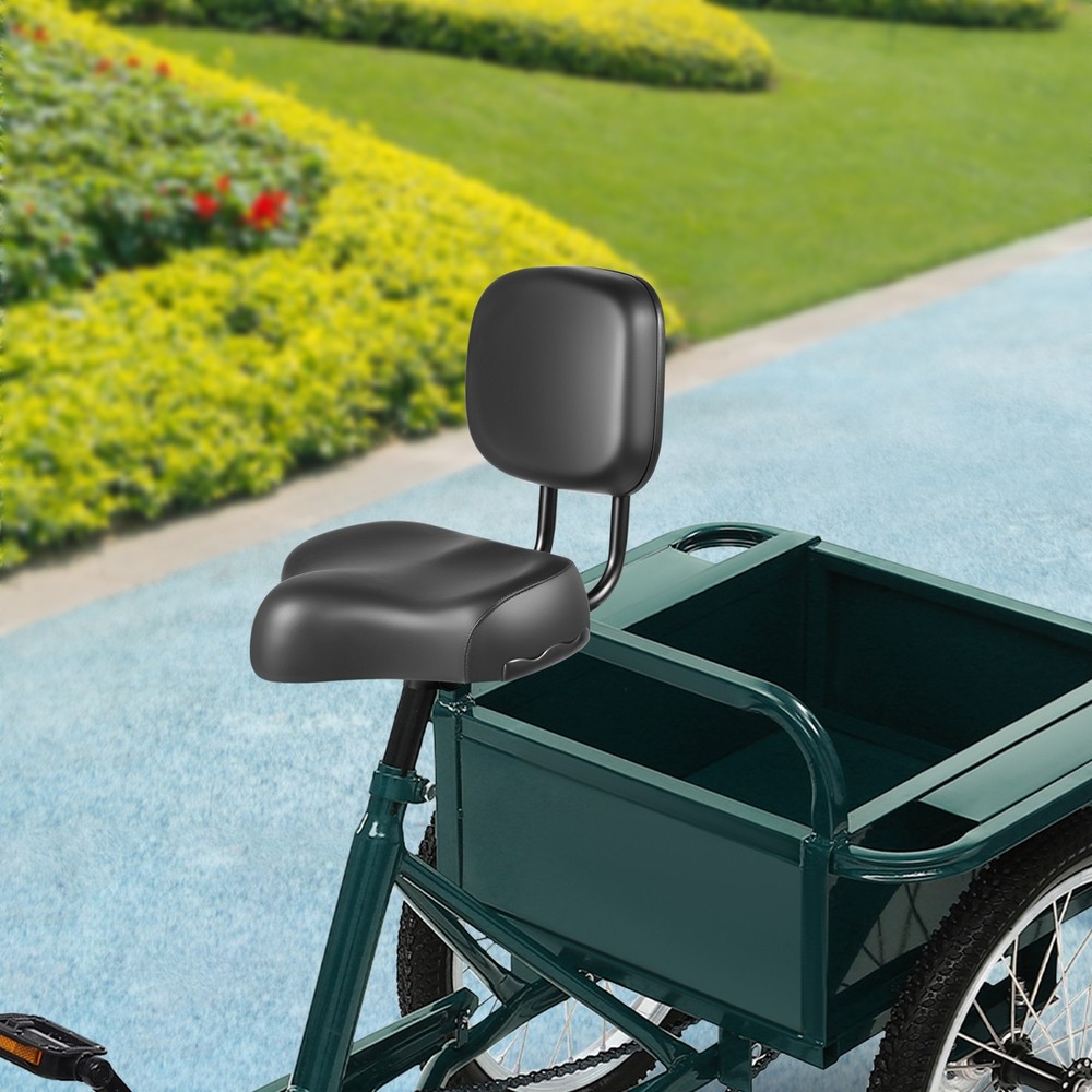 Tricycle saddle all black
