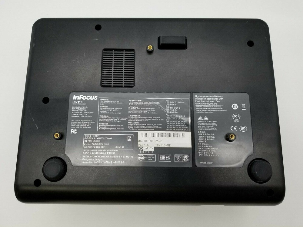 InFocus IN2116 DLP Projector (241 Lamp Hours)