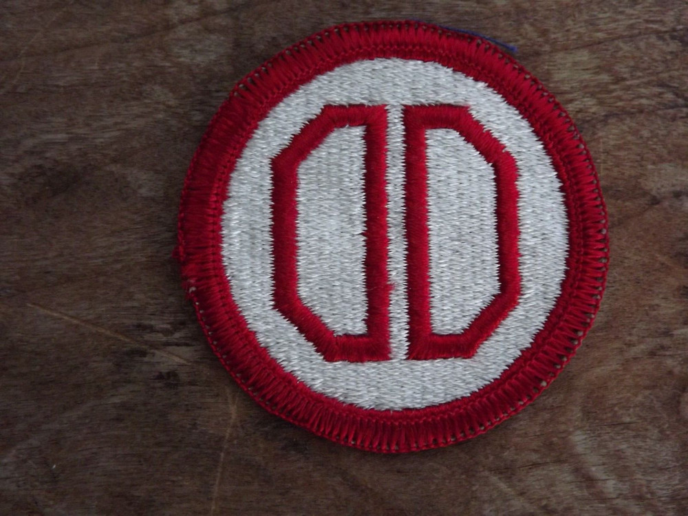31st Infantry Division Patch, Merrowed Edge  - INV# A3596