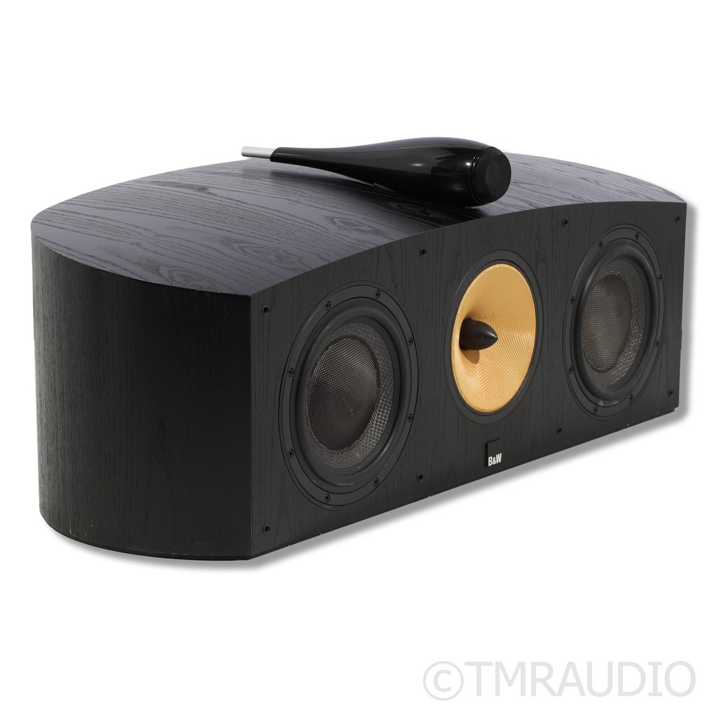 B&W HTM2D Center Channel Speaker; Black Ash