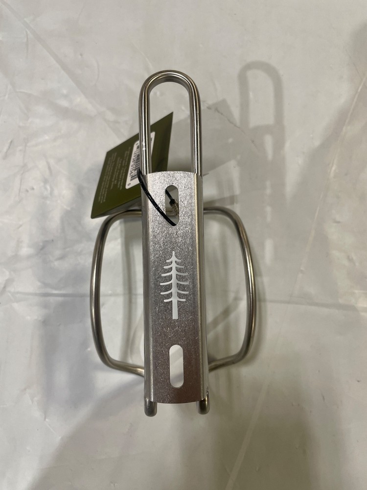 PDW ZigZag Water Bottle Cage - Silver