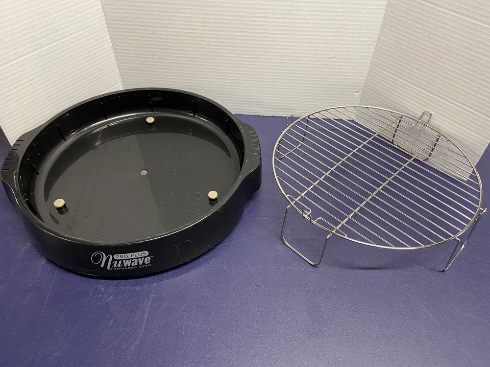 NuWave Pro Plus Infrared Oven 20612 Replacement Base Tray, Rack, Liner Drip Pan