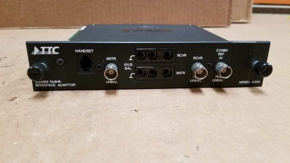 TTC 41600 2.048M Nx64k Interface Adapter