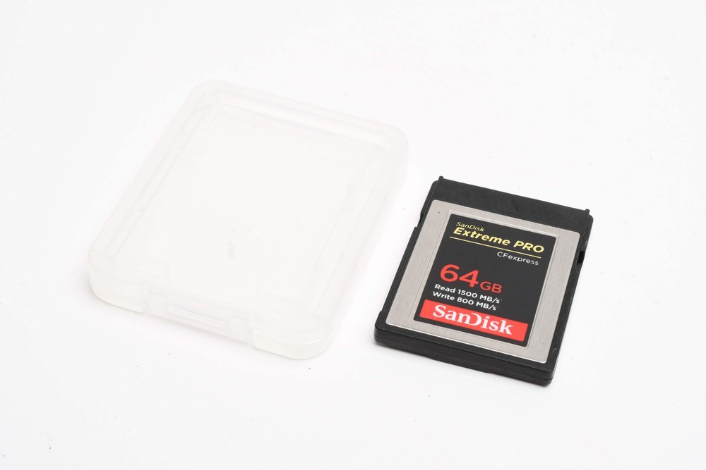 SanDisk 64GB Extreme PRO CFexpress Type B Memory Card, Formatted