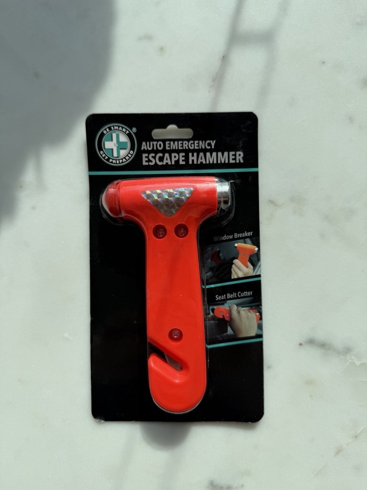 Be Smart Get Prepared - Auto Emergency Escape Hammer