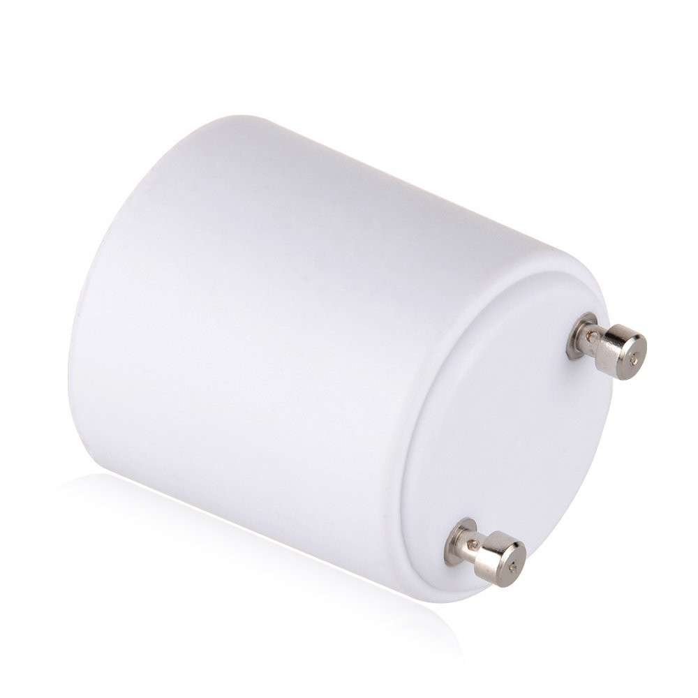 GU24 to E27/E26 LED Bulb Adapter - Pack of 2