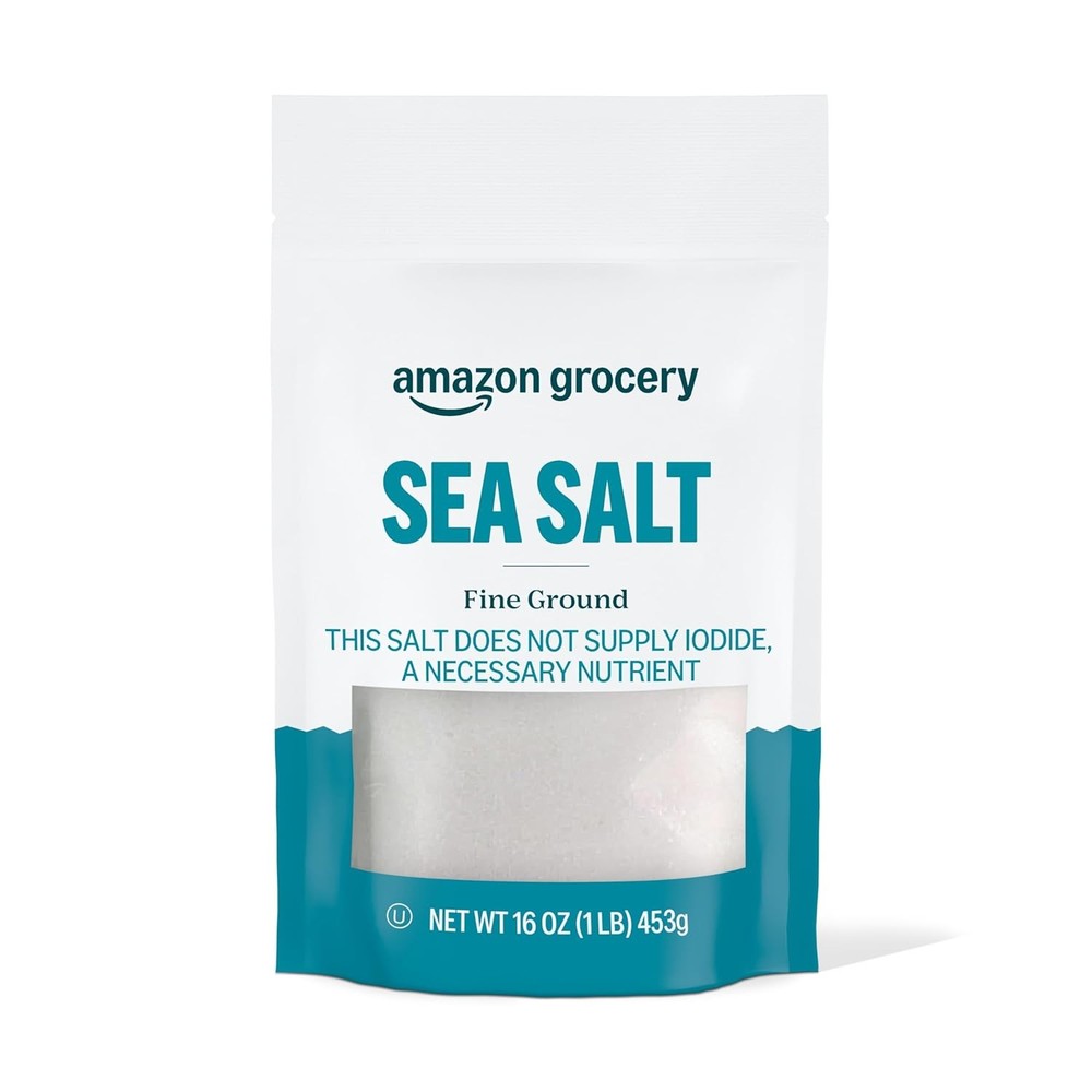 Sea Salt Fine Ground 16 Oz