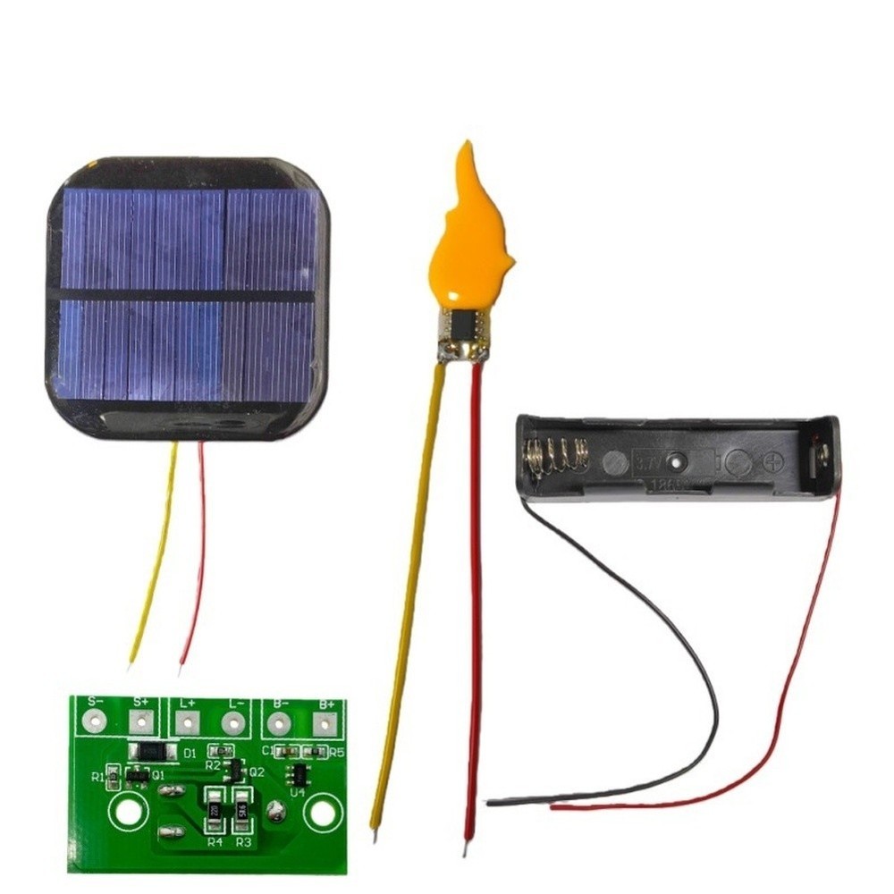 3.7V Solar Light Control Board with Flicker Effect for Decorative Purposes