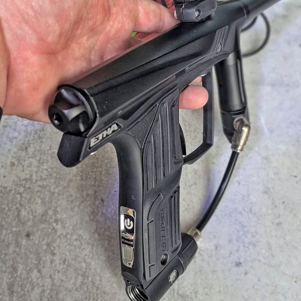 Planet Eclipse Etha One Paintball Gun Marker + Case, Black