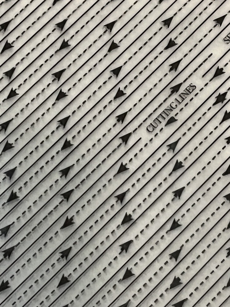 Chenille Sew Easy Tear Away Stabilizer Template