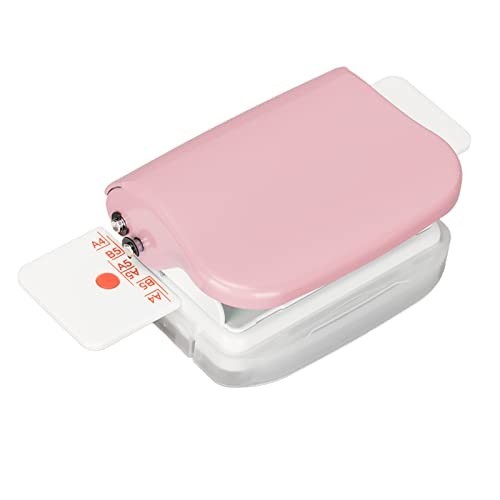 Mini Manual 6-Hole Binding Machine, Multipurpose Coil Binder for Home Office - P