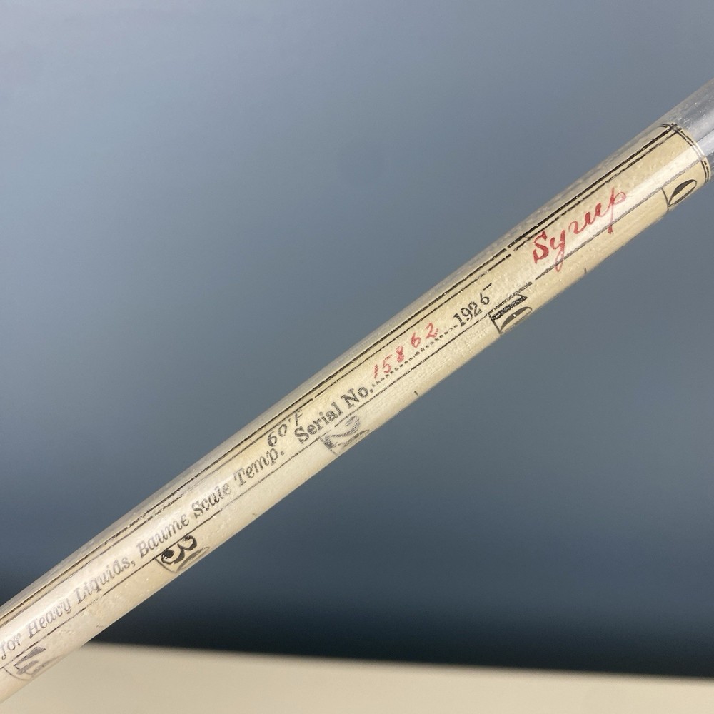 Brooklyn Thermometer Hydrometer For Heavy Liquids