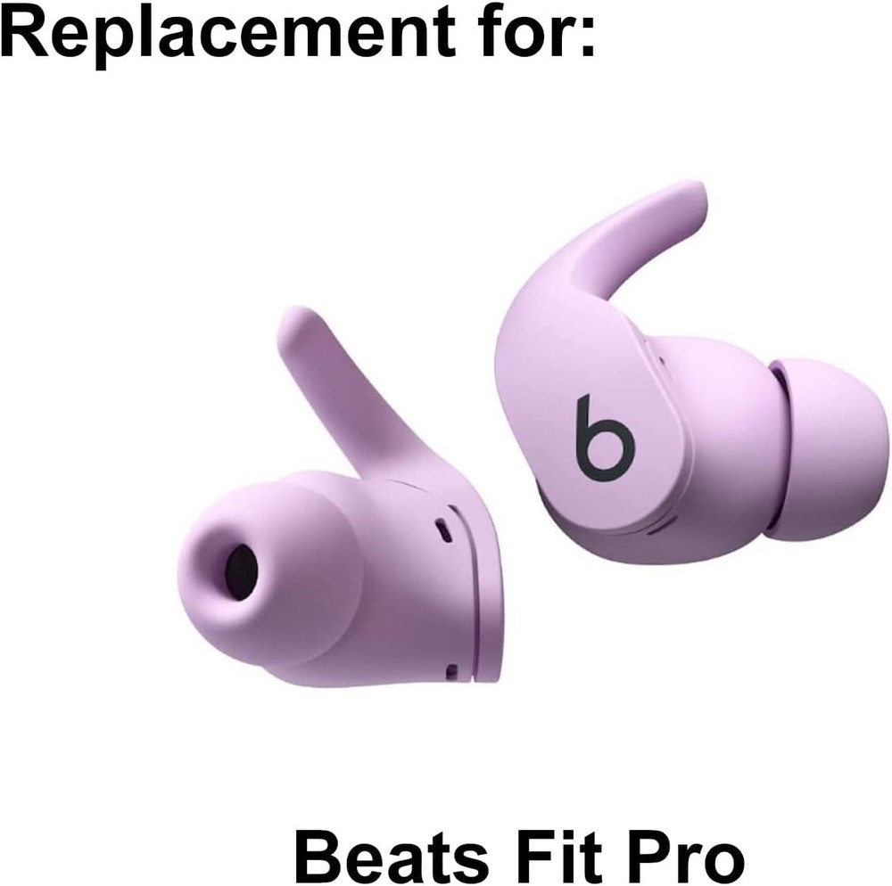 6 Pairs Replacement Earbuds Tips Silicone Eartips Set for Beats Fit Pro Buds