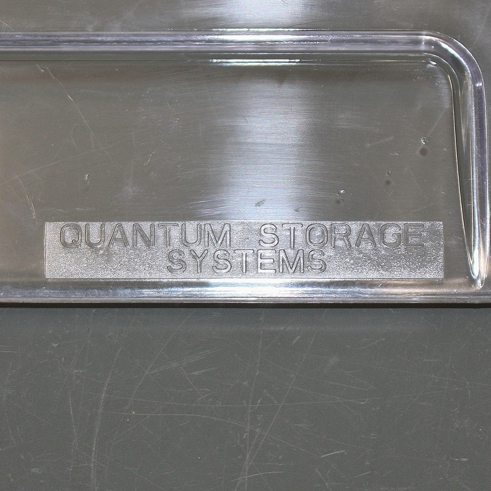 (116) Quantum Storage Bin Windows WUS255, Clear Plastic, for 10" Wide Bin QUS255