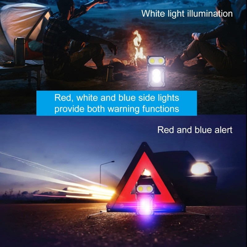 Small LED Flashlight with Battery Indicator Suitable for Maintenance Workers