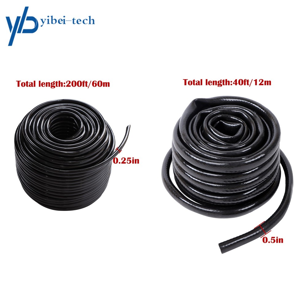 For Plant Yard 240FT Automatic Garden Watering System Drip Irrigation System Kit
