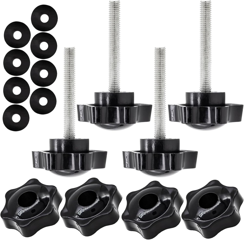 4 Set Replacement Arm Adjustment Knobs Rollator Walker Replacement Knobs Adjustm
