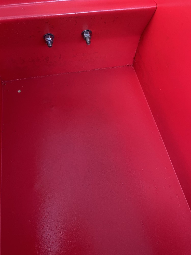 SNAP-ON TOOLS VINTAGE RED METAL CARRY TOOLBOX. Read description.