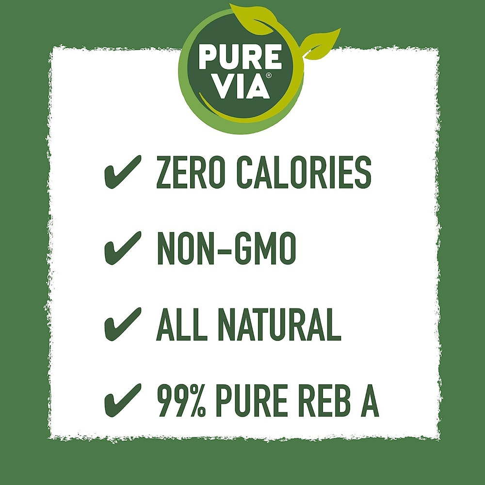 Stevia Plant-Based Zero Calorie Sweetener Packets (800 ct.)