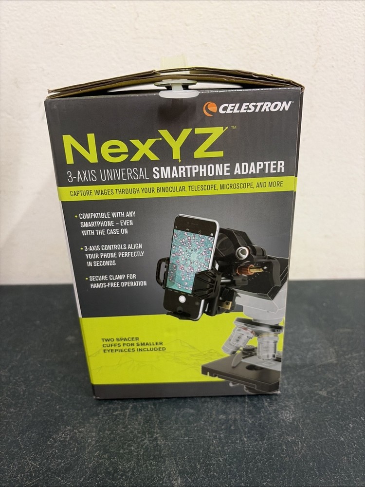 Celestron NexYZ DX Kit with 1x Smartphone Adapter iPhone Android