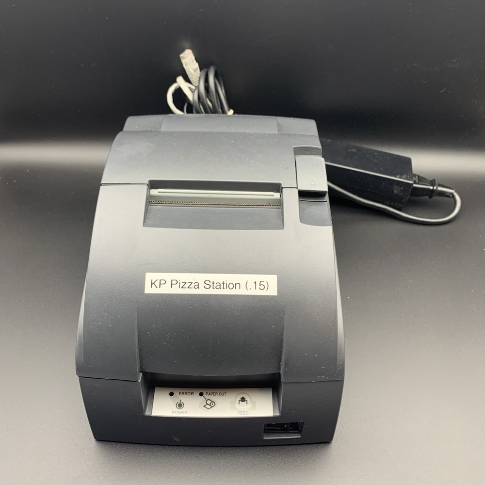 Epson TM-U220B M188B POS Printer Ethernet UB-E04 Network Tested Nice!