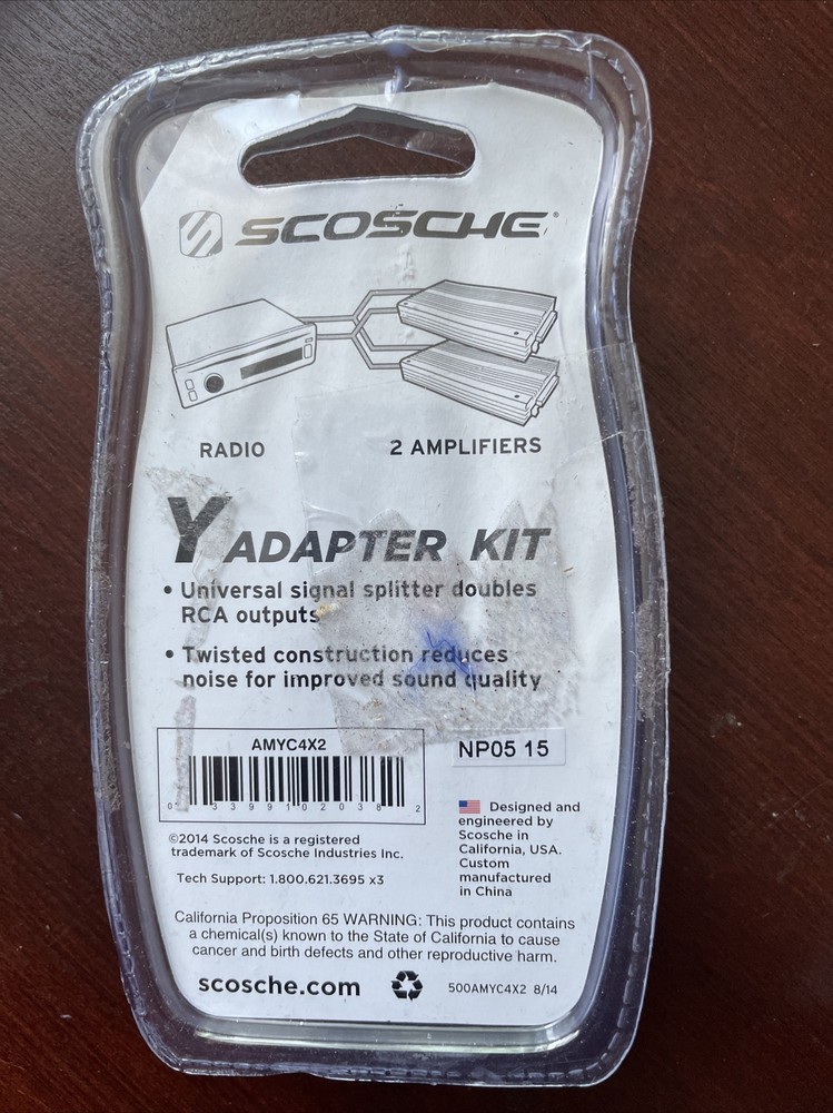 Scosche - Y Adapter Kit 2 Pack - 2014 Open box