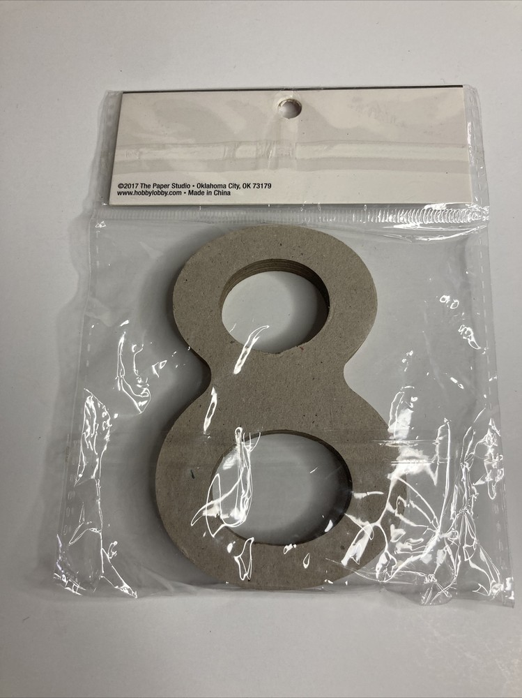 Chipdecor Chip Number 8 - 3.5” (8.89cm)