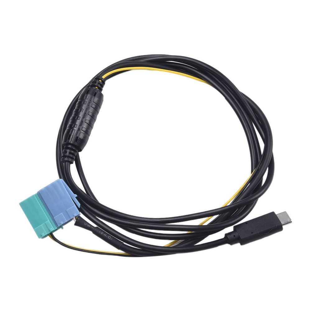 For BECKER Audio CD Player TYPEC Audio Input Cable AUX Audio+Charging Cable