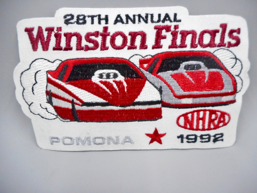 NHRA Winston Finals Pomona 4" Racing Patch 1992