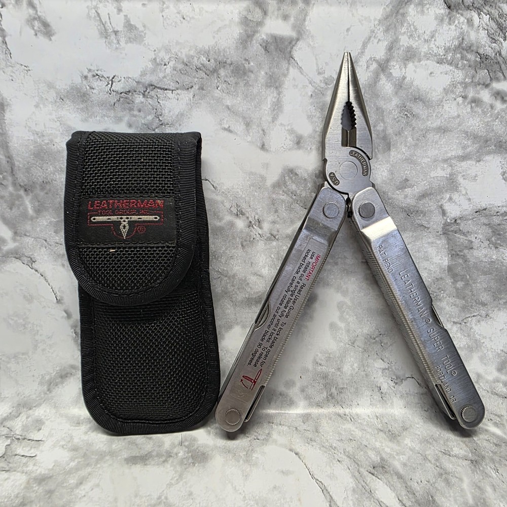 Leatherman Super Tool Multi Tool Model In Original Tool Case