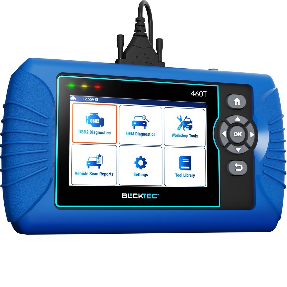 BLCKTEC 460T OBD2 Scanner Car Code Reader Engine ABS SRS Transmission Diagnos