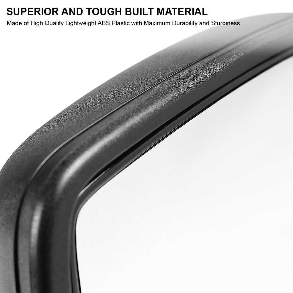 Left/Driver Side Fits 2009-2018 Dodge Ram 1500 Classic Manual Fold View Mirror