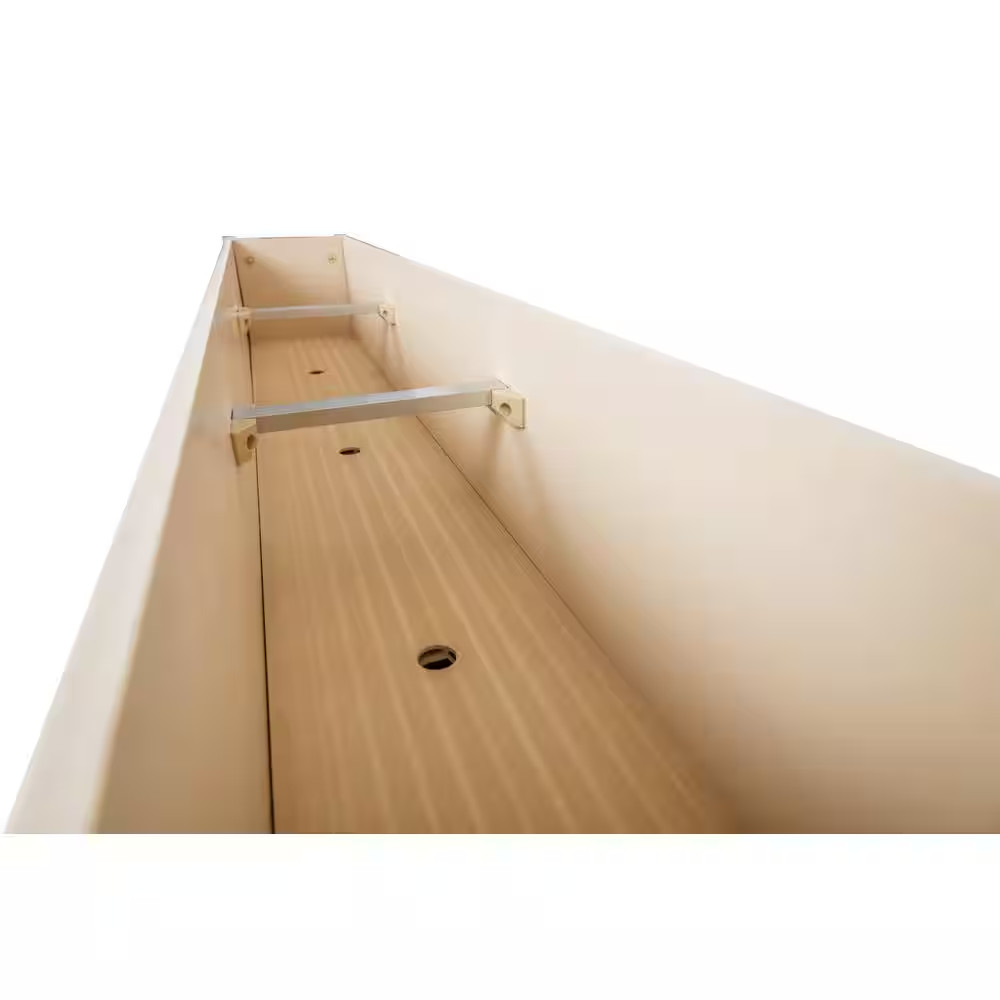 48 In. Tan Ecoflex Rectangular Flower or Herb Window Box