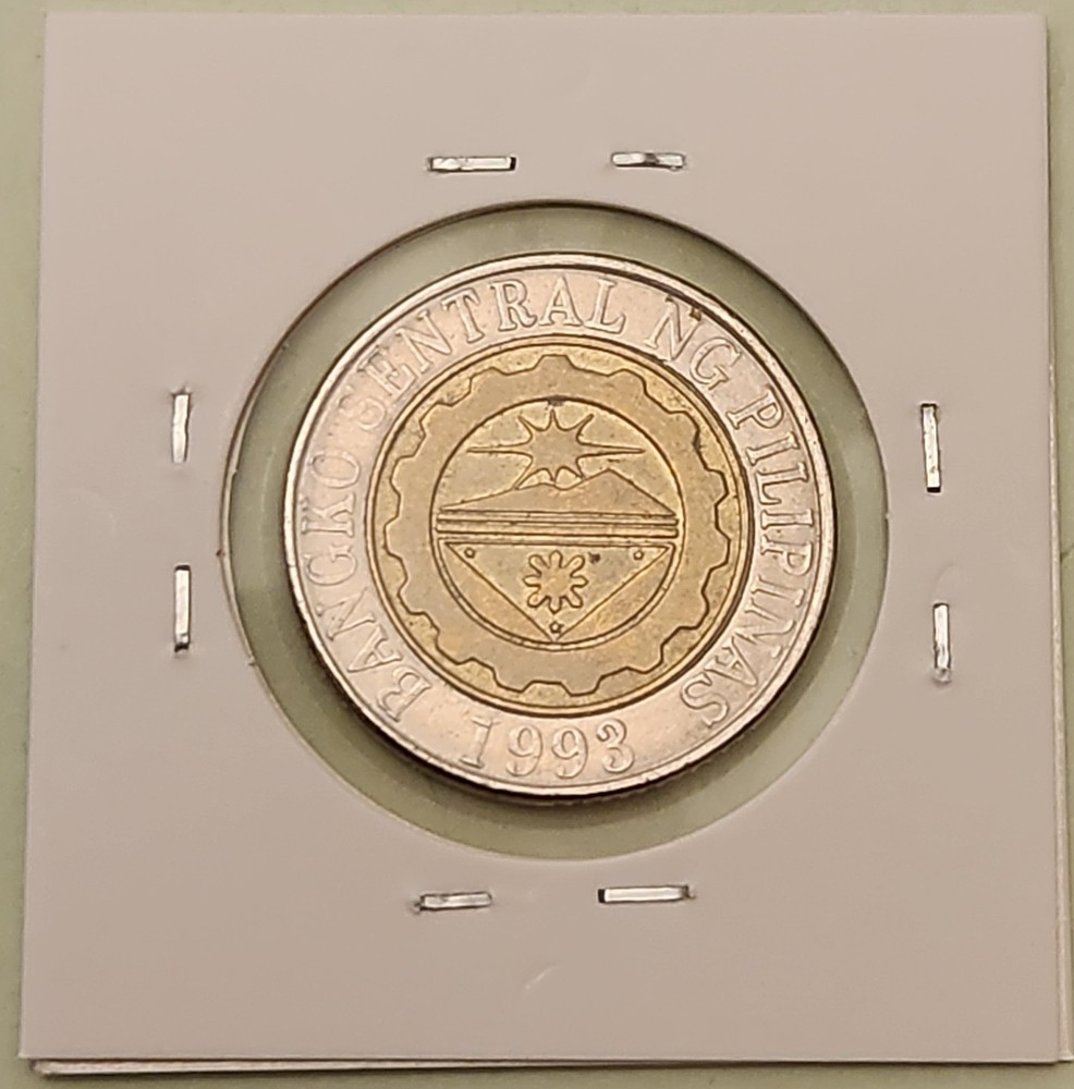 Philippines coin, 10 Piso, 2002