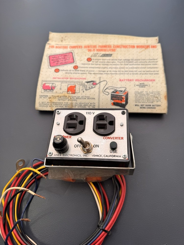 Anes Electronics E-Z Power Converter -110V