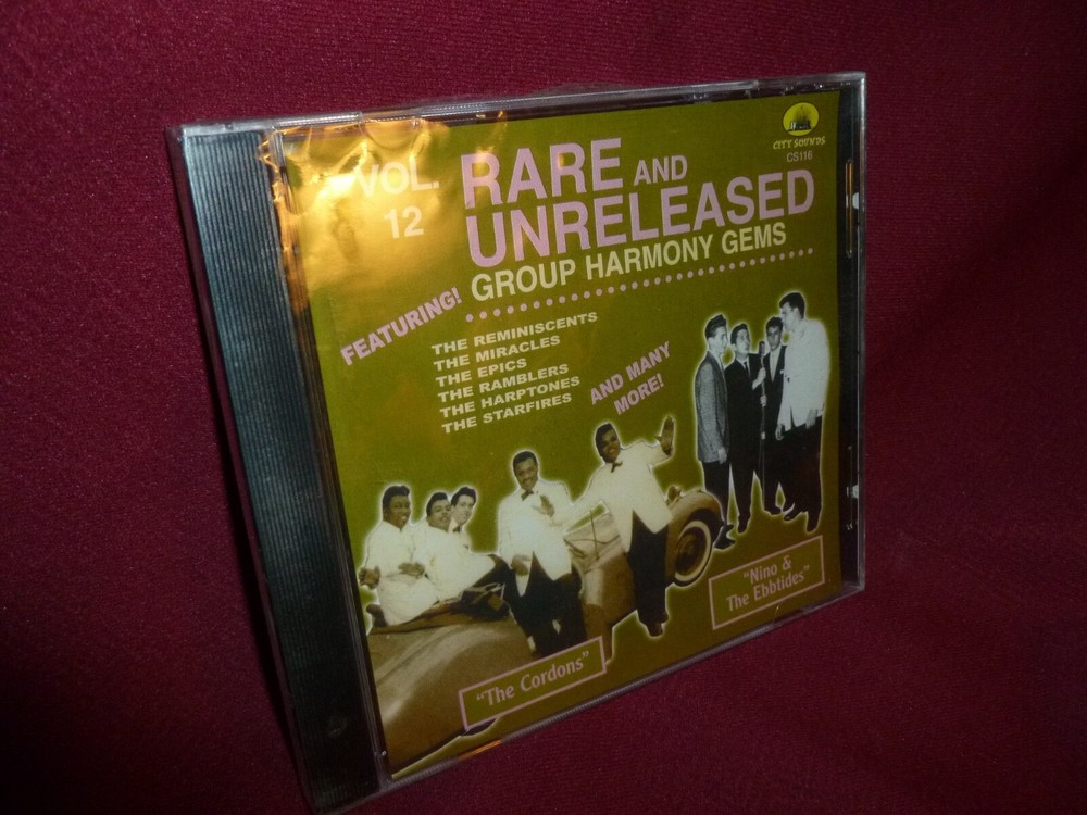 Rare And Unreleased Vol. 12 Group Harmony Gems Mint SEALED CD