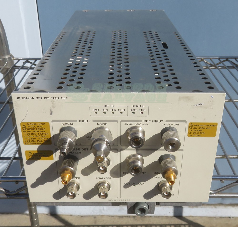 HP Agilent 70420A Opt. 001 Test Set