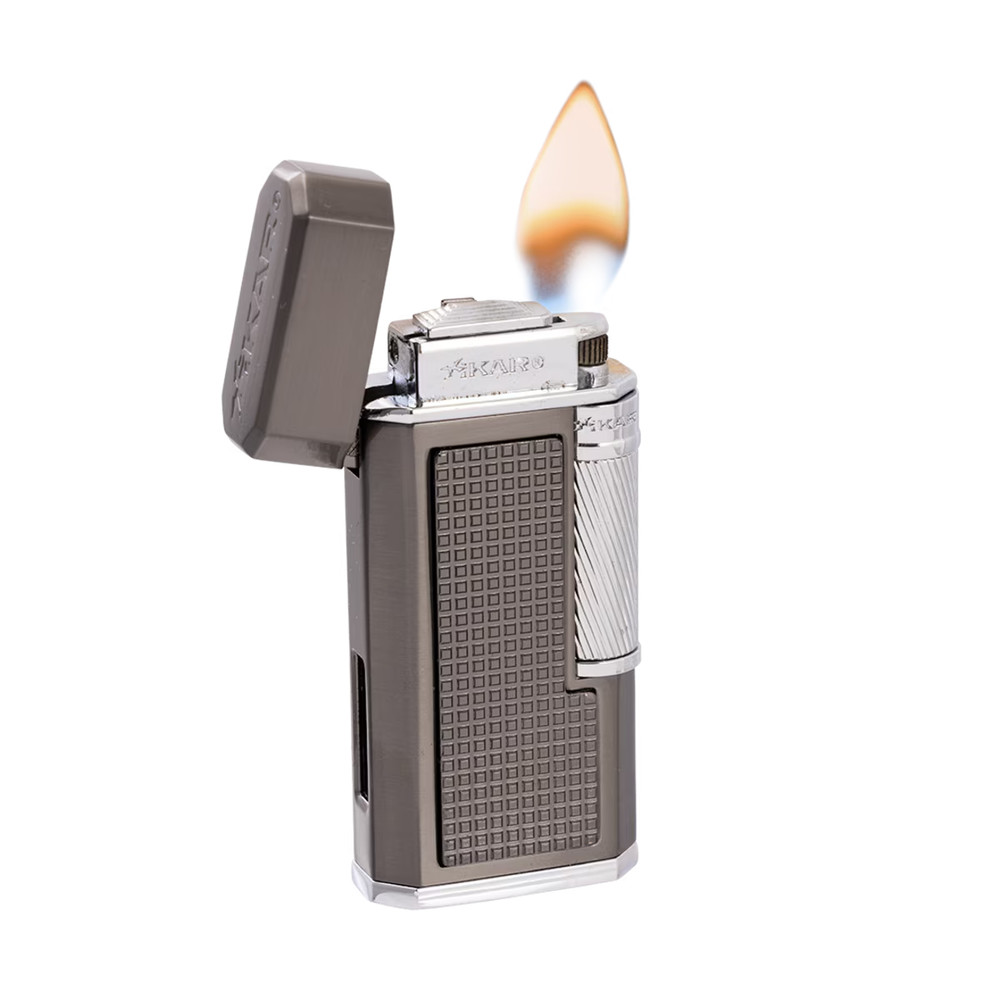 Xikar Ardore Double Soft Flame Lighter Gunmetal