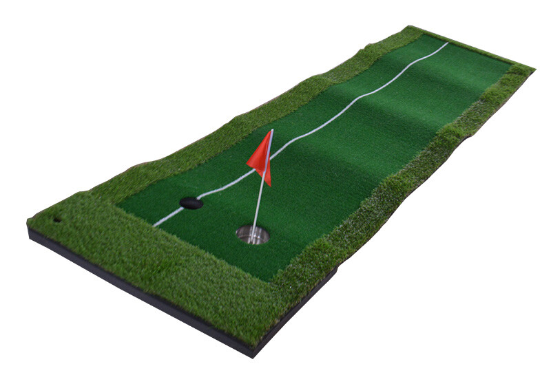 TECHTONGDA 2.5*9.8 ft Indoor Golf Exercise Pad Putting Mat High Quality