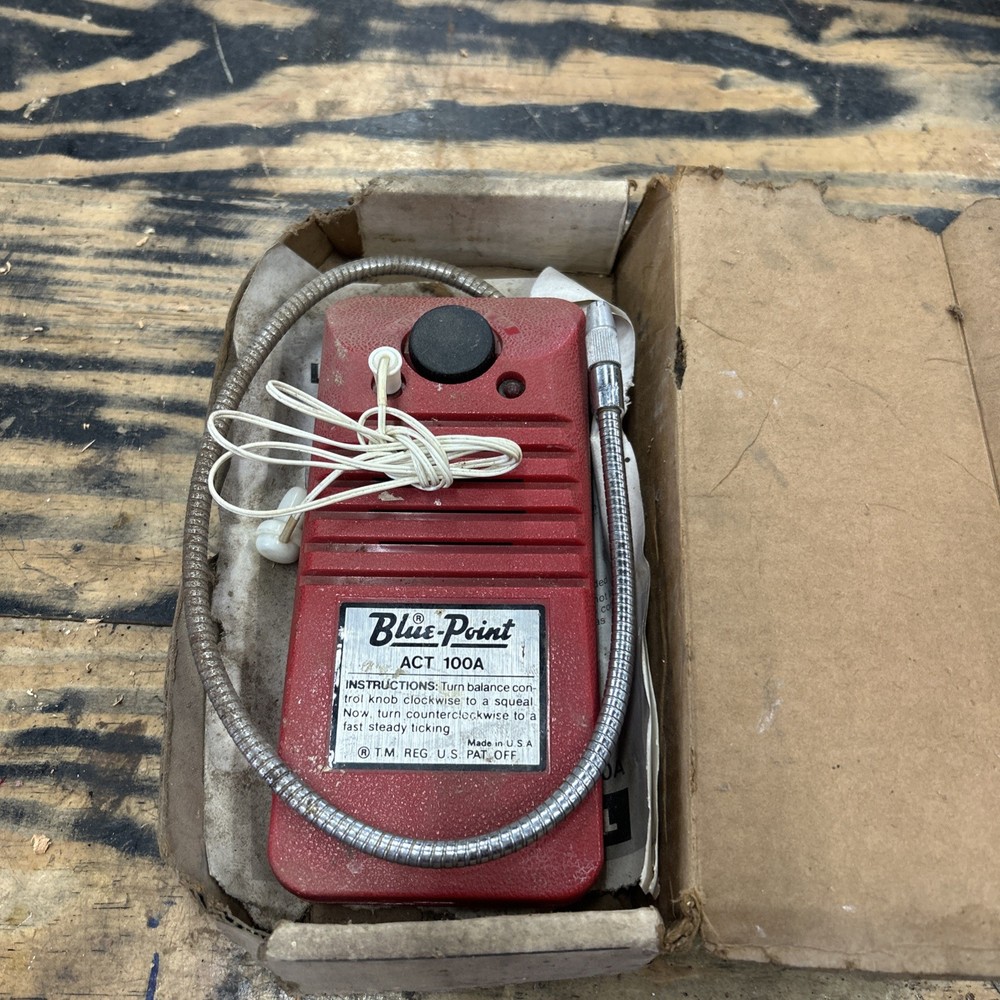 Blue-Point ACT100A – Red Plastic Leak Detector-Tested