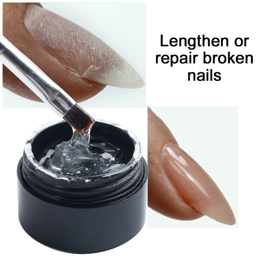 Nail Repair Glue Kit Clear Crystal For Broken Cracked Split Weak Nails