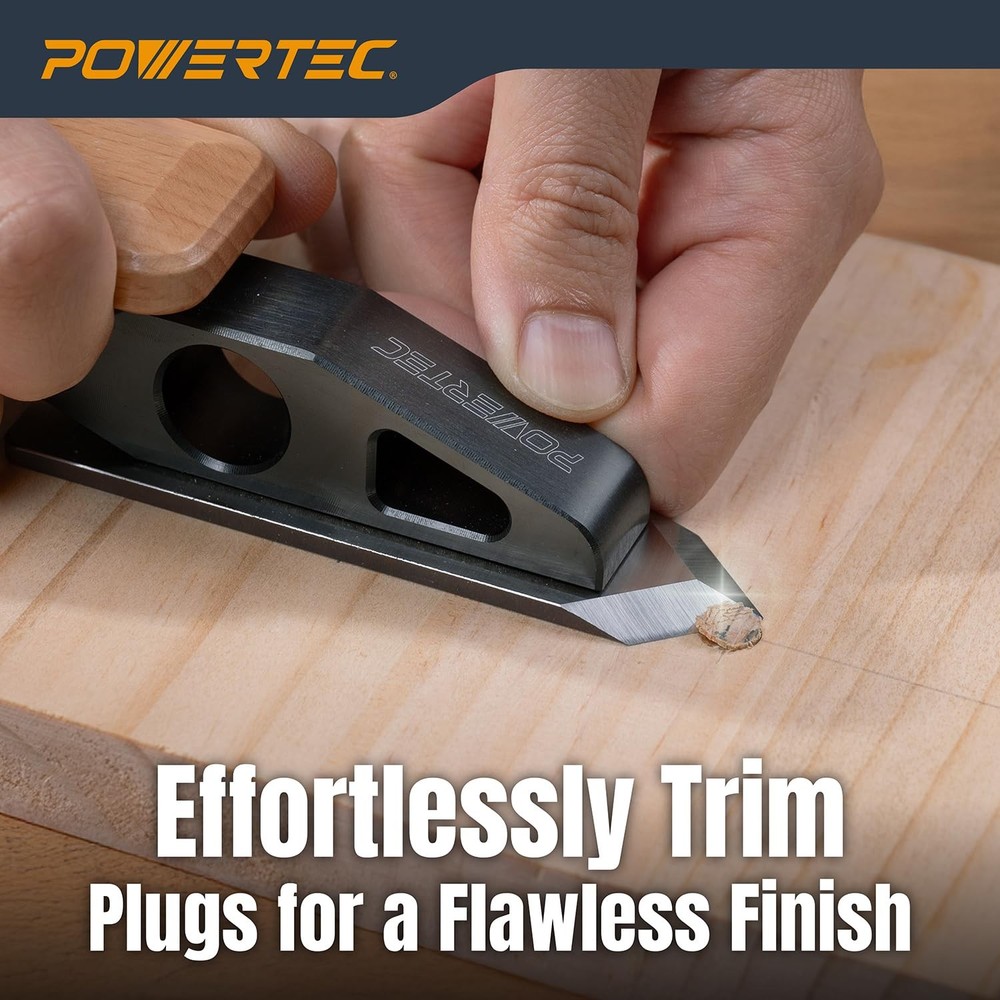 Chisel Plane with Spear Point Blade – Compact Edge Trimming Tool for Woodwork...