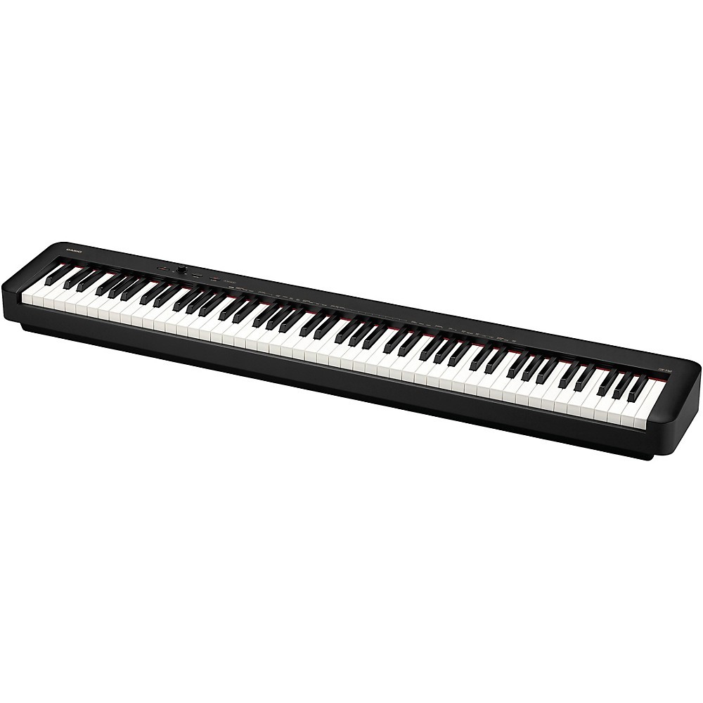 Casio CDP-S160 Compact Digital Piano Essentials Bundle Black