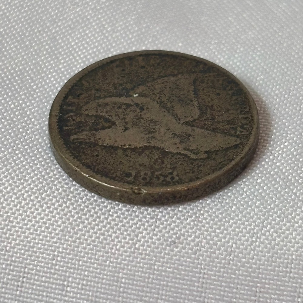 1858 Flying Eagle Cent Large Letters
