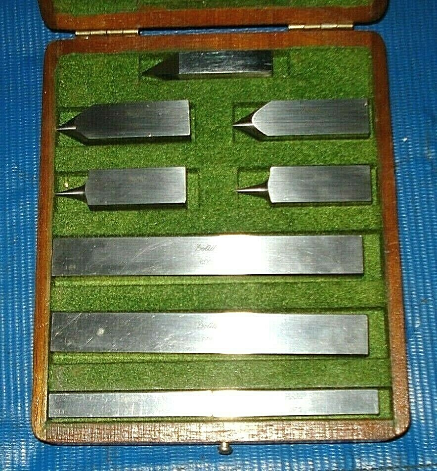 VINTAGE DOALL RECTANGULAR GAGE BLOCK ACCESSORIES SET w/ original box EXCELLENT